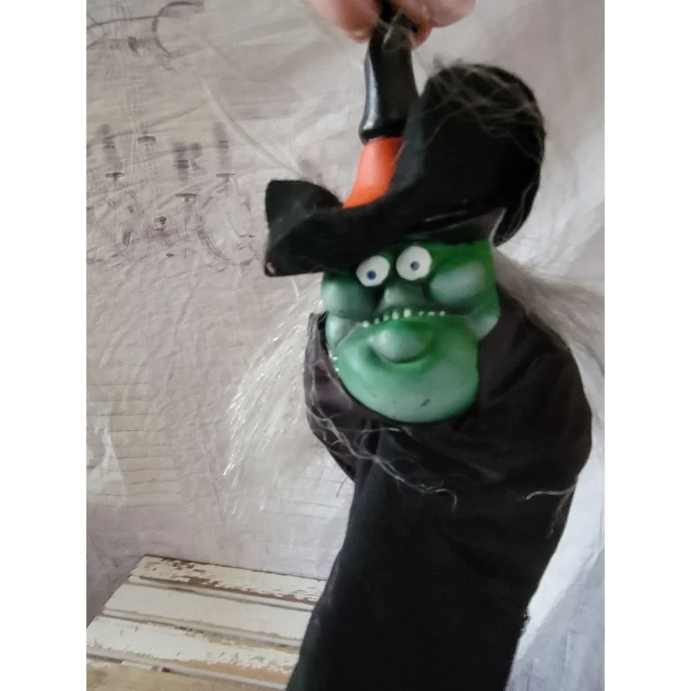Mario chiodo mini witch goblin hanging Halloween‎ prop table office home decor